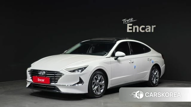 Hyundai Sonata (DN8) 2019 Белый из Кореи