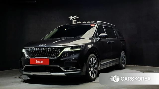 Kia Carnival 4th generation 2022 Серый из Кореи