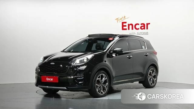 Kia Sportage The Bold 2018 Черный из Кореи
