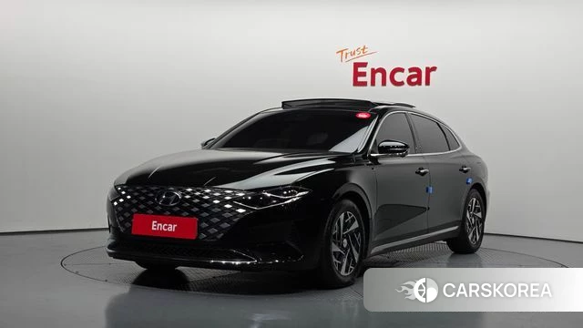 Hyundai The New Grandeur IG Hybrid 2022 Черный из Кореи