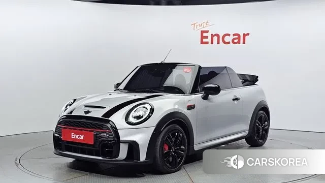 Mini Cooper S Convertible 2021 Серебристо-серый из Кореи