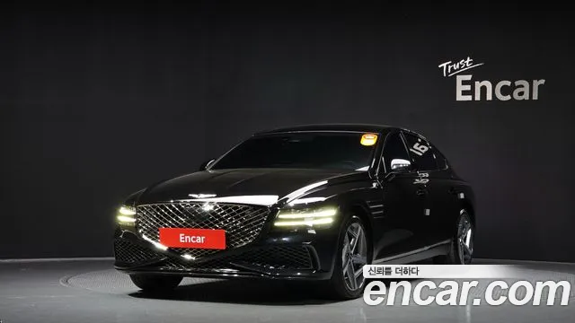 Genesis G80 (RG3) 2023 Черный из Кореи