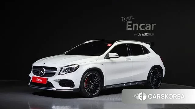 Mercedes-Benz GLA-Class X156 2019 Белый из Кореи