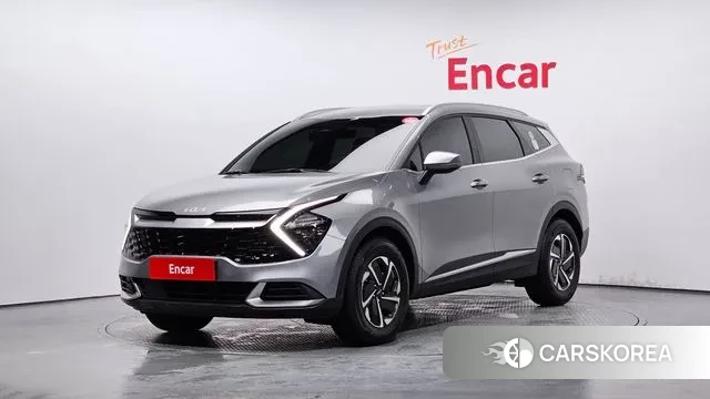 Kia Sportage 5th Generation Hybrid 2023 Серебристо-серый из Кореи