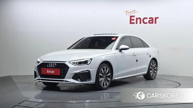 Audi A4 (B9) 2023 Белый из Кореи