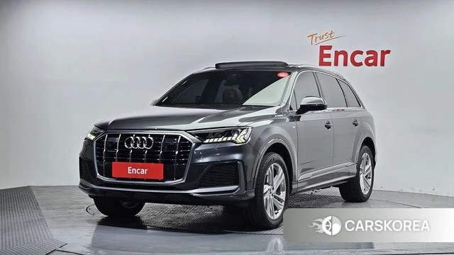 Audi Q7 (4M) 2022 Серый из Кореи
