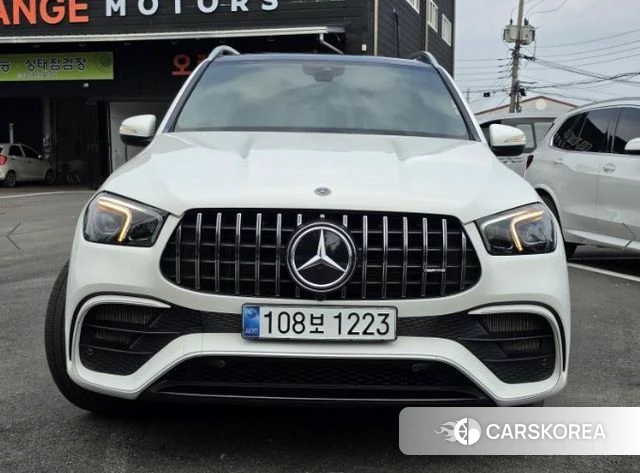 Mercedes-Benz GLE-Class W167 2020 Белый из Кореи