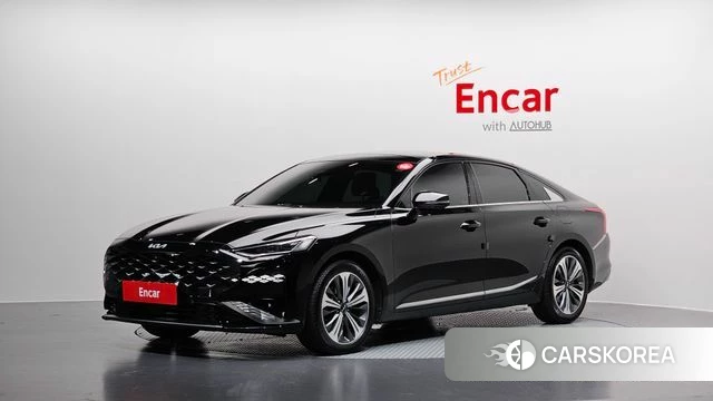 Kia K8 Hybrid 2023 Черный из Кореи