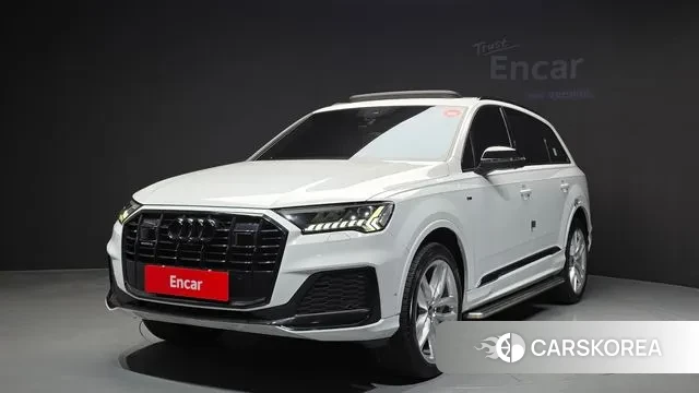 Audi Q7 (4M) 2023 Белый из Кореи
