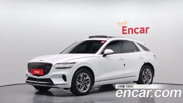 Genesis GV70 2021 Белый из Кореи