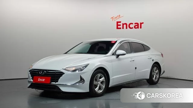 Hyundai Sonata (DN8) 2019 Белый из Кореи