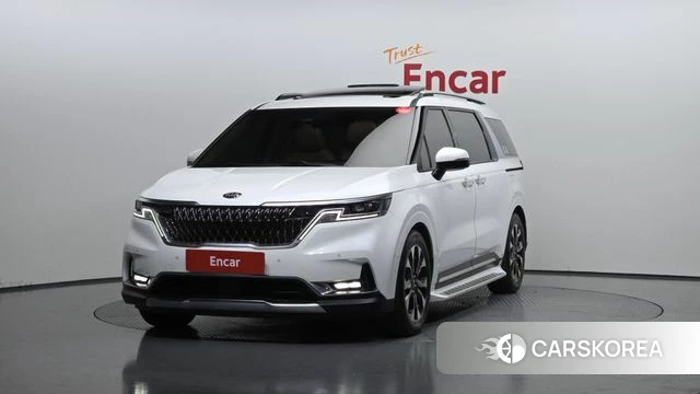 Kia Carnival 4th generation 2021 Белый из Кореи