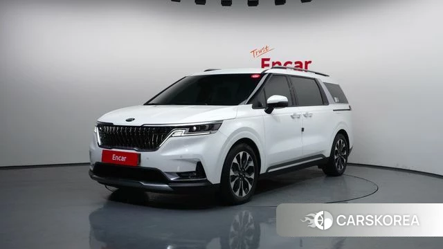 Kia Carnival 4th generation 2021 Белый из Кореи