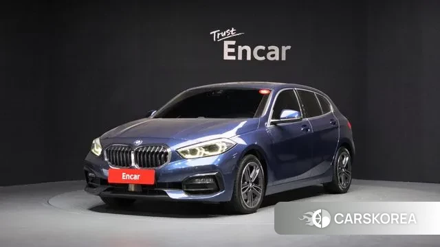 BMW 1 Series (F40) 2020 Синий из Кореи