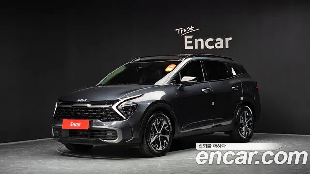 Kia Sportage 5th Generation Hybrid 2021 Серый из Кореи