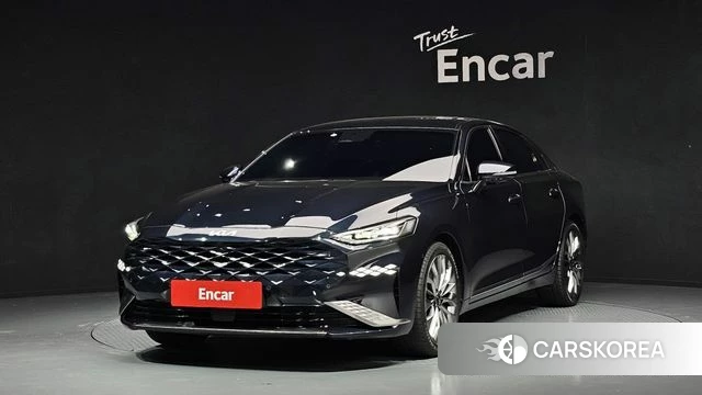 Kia K8 2021 Синий из Кореи