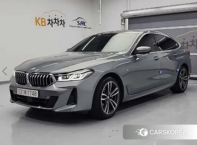 BMW 6 Series GT (G32) 2023 Серый из Кореи