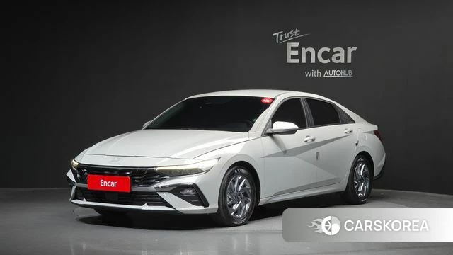 Hyundai The New Avante Hybrid (CN7) 2023 Серебристо-серый из Кореи