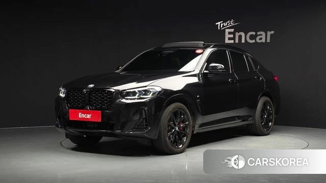 BMW X4 (G02) 2022 Черный из Кореи