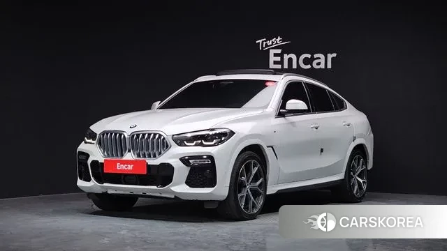BMW X6 (G06) 2020 Белый из Кореи