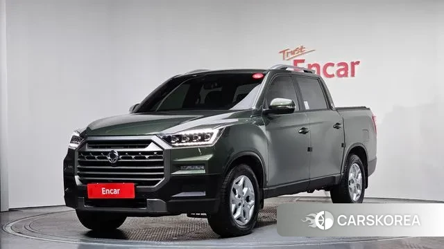 Ssangyong The New Rexton Sport 2024 Зеленый из Кореи