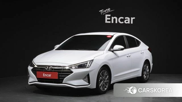 Hyundai The New Avante AD 2018 Белый из Кореи