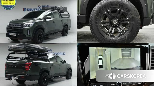 Ssangyong The New Rexton Sports Cannes 2022 Зеленый из Кореи