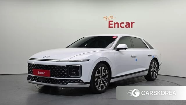 Hyundai Grandeur Hybrid (GN7) 2023 Белый из Кореи