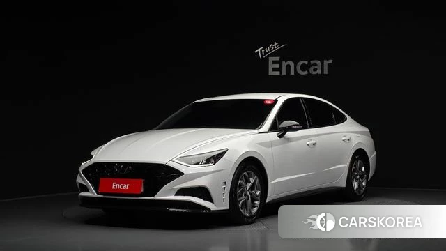 Hyundai Sonata (DN8) 2022 Белый из Кореи