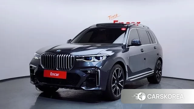 BMW X7 (G07) 2022 Серый из Кореи