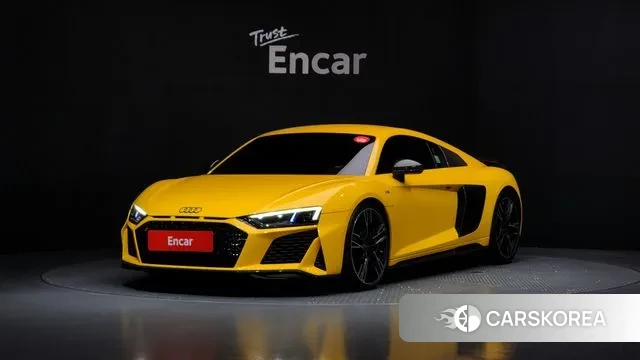 Audi R8 (4S) 2022 Желтый из Кореи