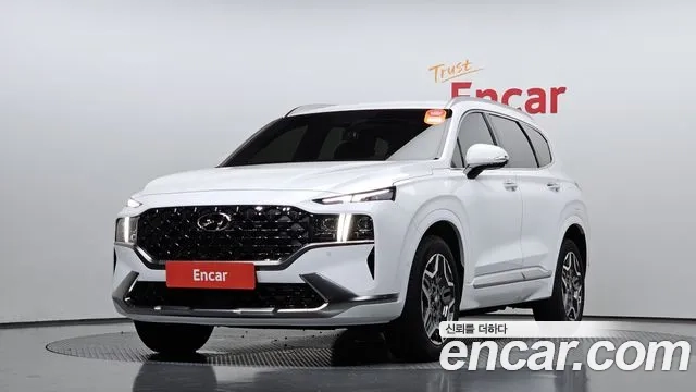 Hyundai The New Santa Fe 2023 Белый из Кореи