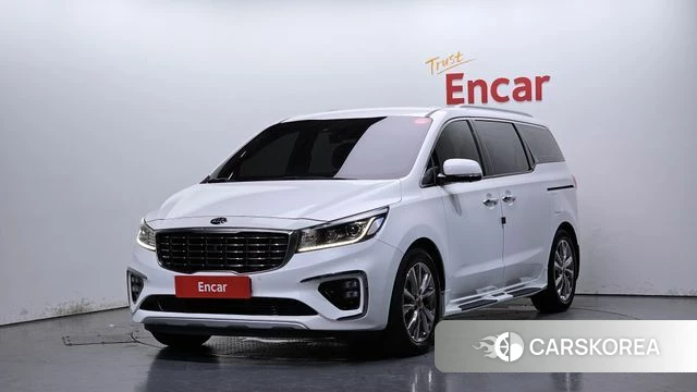 Kia The New Carnival 2019 Белый из Кореи