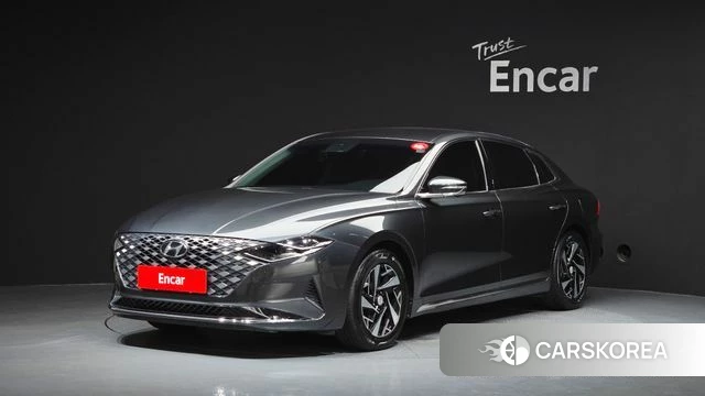 Hyundai The New Grandeur IG Hybrid 2021 Серый из Кореи