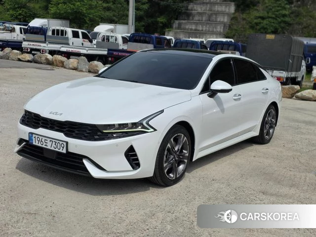Kia K5 Hybrid 3rd Generation 2022 Белый из Кореи