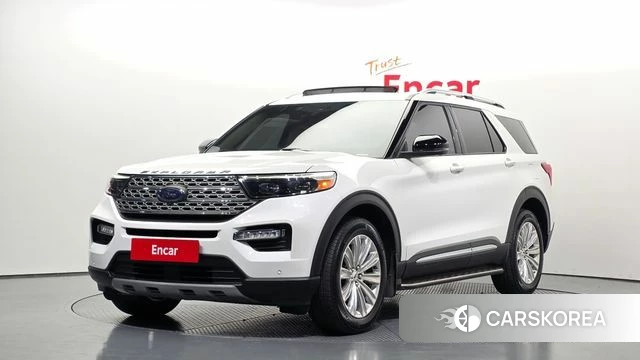 Ford Explorer 6th Generation 2023 Белый из Кореи