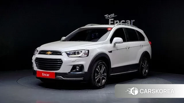 Chevrolet (GM Daewoo) Captiva 2018 Белый из Кореи