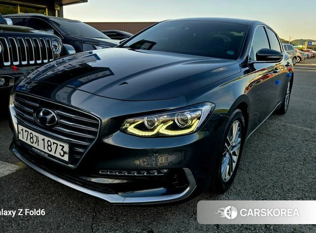 Hyundai Grandeur IG 2019 Серый из Кореи