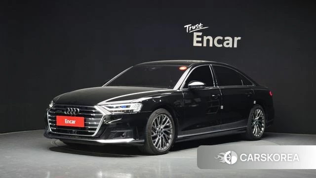 Audi A8 (D5) 2021 Черный из Кореи
