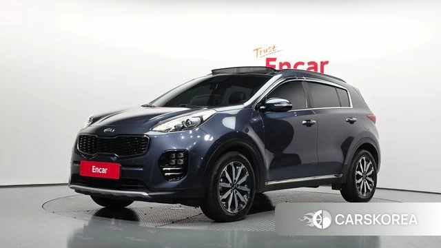 Kia Sportage 4th Generation 2018 Синий из Кореи