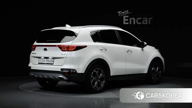Kia Sportage The Bold 2019 Белый из Кореи