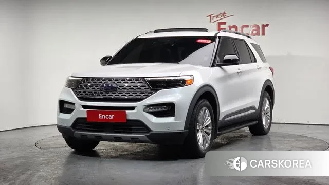 Ford Explorer 6th Generation 2019 Белый из Кореи