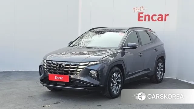 Hyundai Tucson Hybrid (NX4) 2021 Серый из Кореи