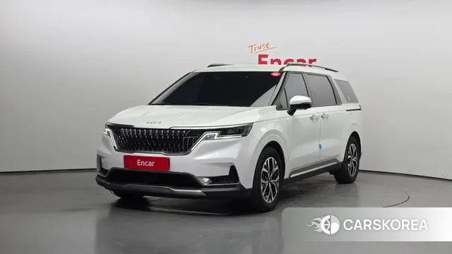 Kia Carnival 4th generation 2023 Белый из Кореи