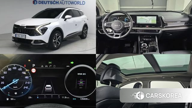 Kia Sportage 5th Generation Hybrid 2022 Белый из Кореи