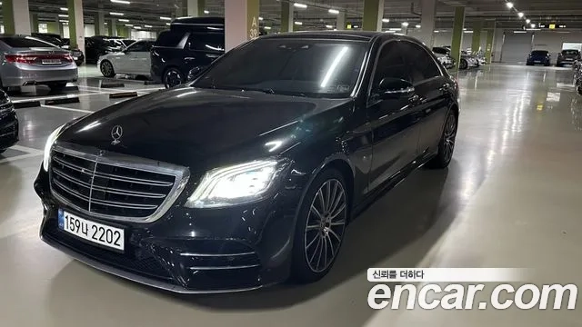 Mercedes-Benz S-Class W222 2020 Черный из Кореи