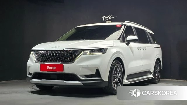 Kia Carnival 4th generation 2021 Белый из Кореи