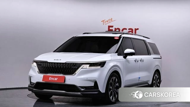 Kia Carnival 4th generation 2021 Белый из Кореи