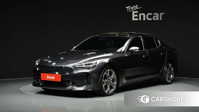 Kia Stinger 2018 Серый из Кореи