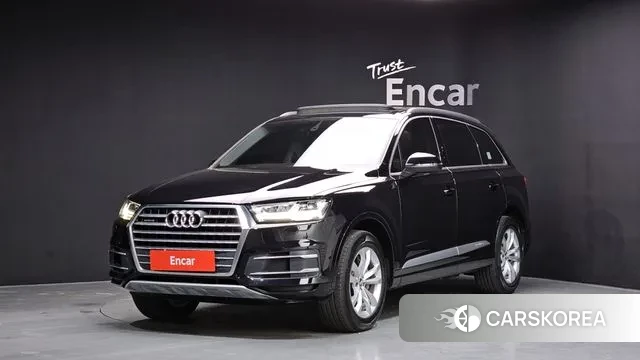 Audi Q7 (4M) 2019 Черный из Кореи